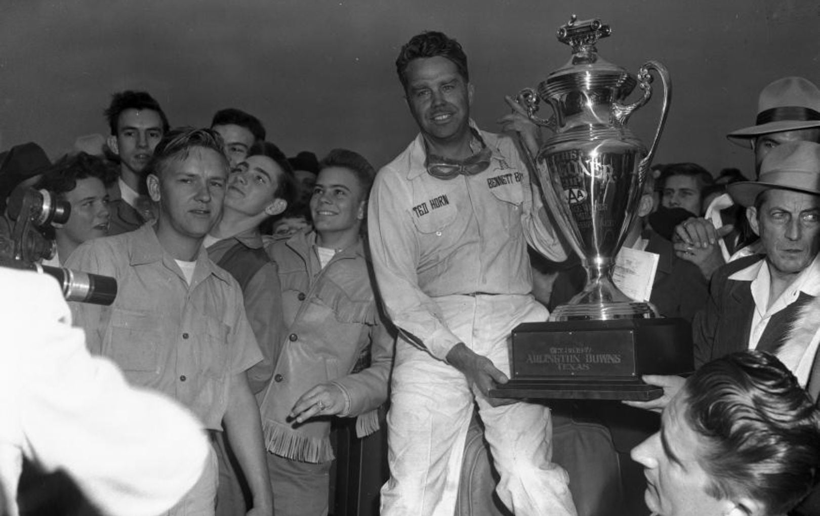 Driver Ted Horn won the AAA National Championship in 1946