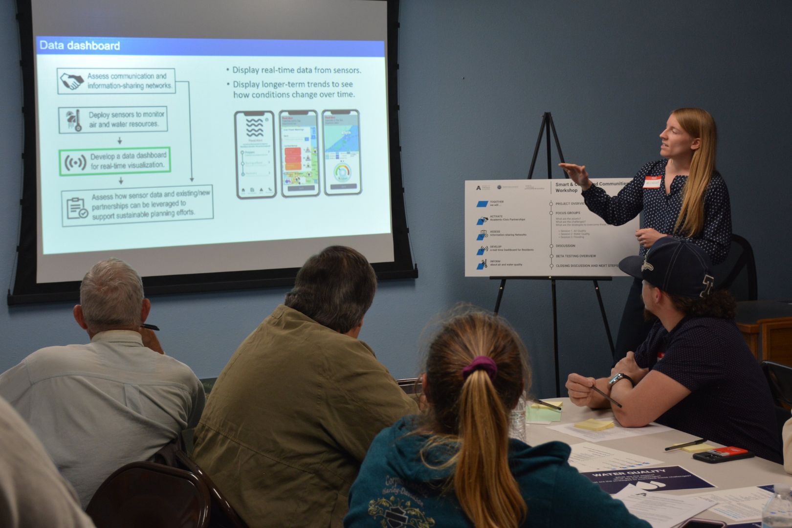 Image shows Dr. Michelle Hummel presenting" style=" height:1080px; width:1620px" _languageinserted="true" src="https://cdn.prod.web.uta.edu/-/media/808e4f6090b5432c90161fd164c81ad5.jpg