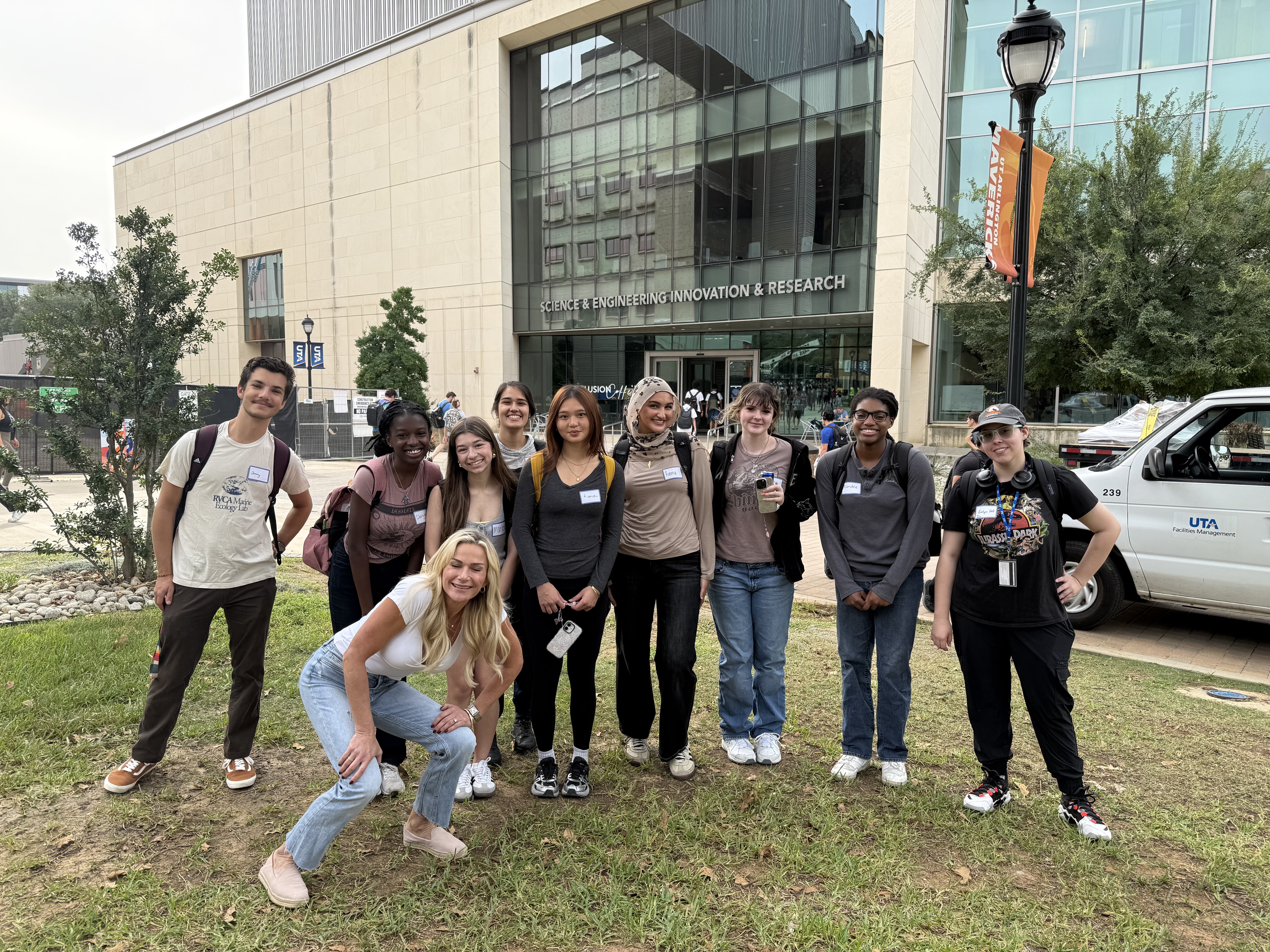 A group of UTA scholars students