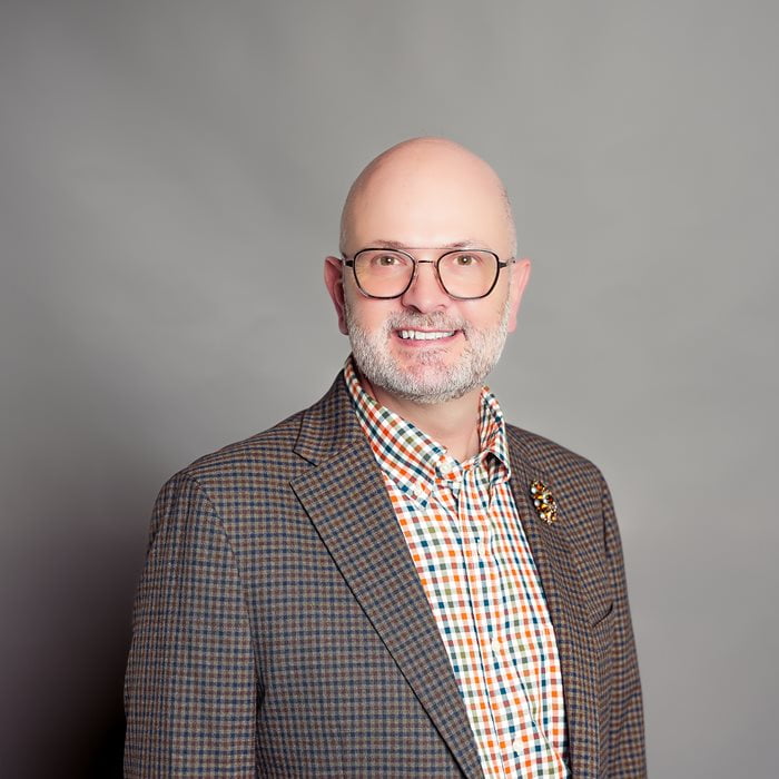 Dean of the School of Social Work, Kirk A. Foster, poses for an official photo. (Photo by Doughlas Gutierrez)