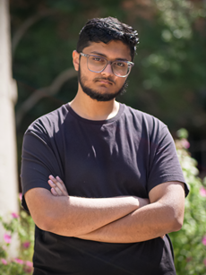 A man posing for a photo.