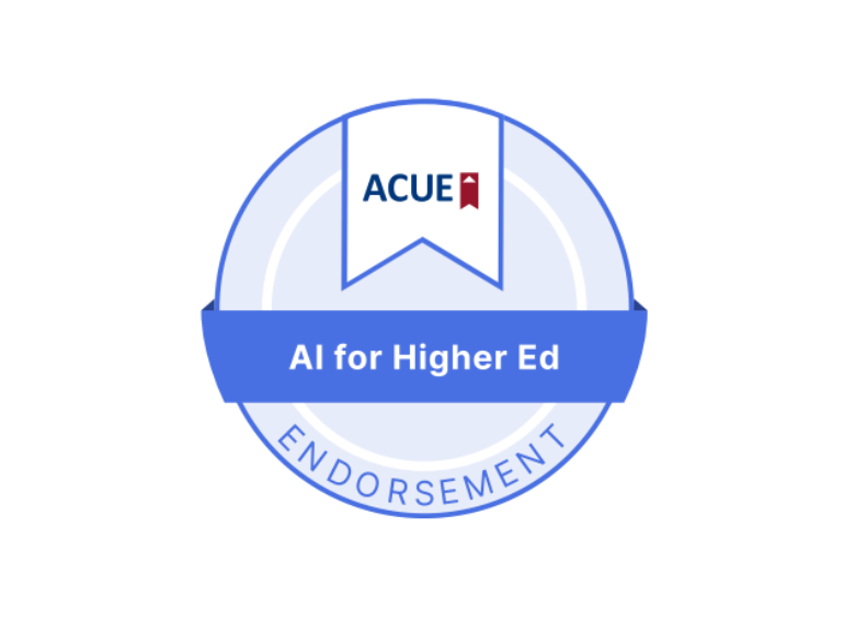 ACUE AI For Higher ED LOGO