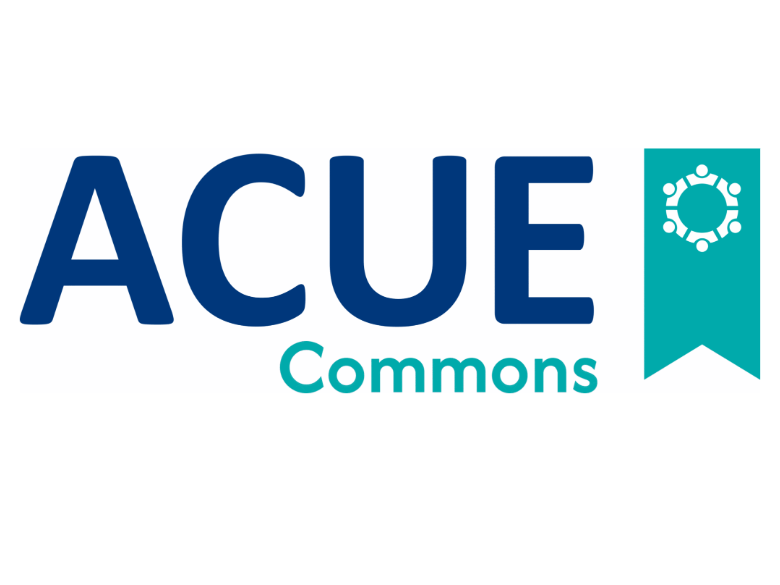 ACUE Commons LOGO