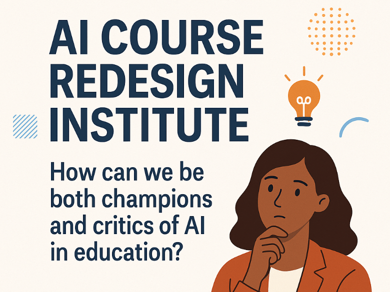 AI Course Redesign Institute 