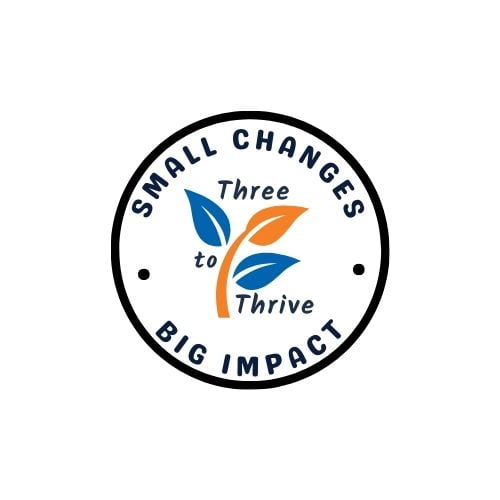 Three to thrive logo