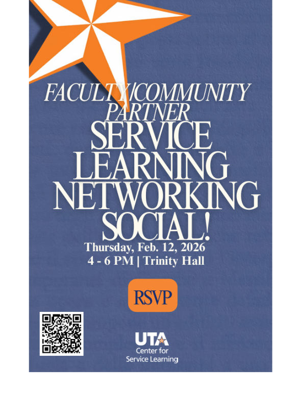 Service Learning Networking Social-Flyer