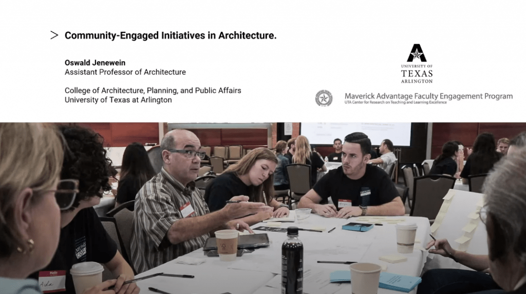 Oswald Jenewein community engagement in architecture video thumbnail