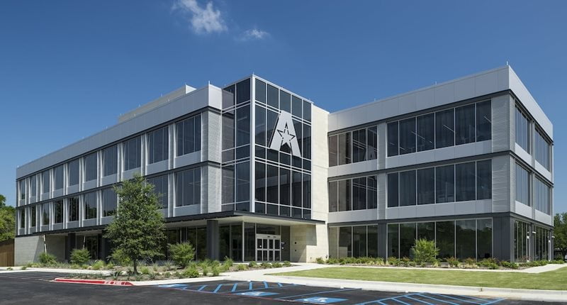 photograph of the trinity hall building