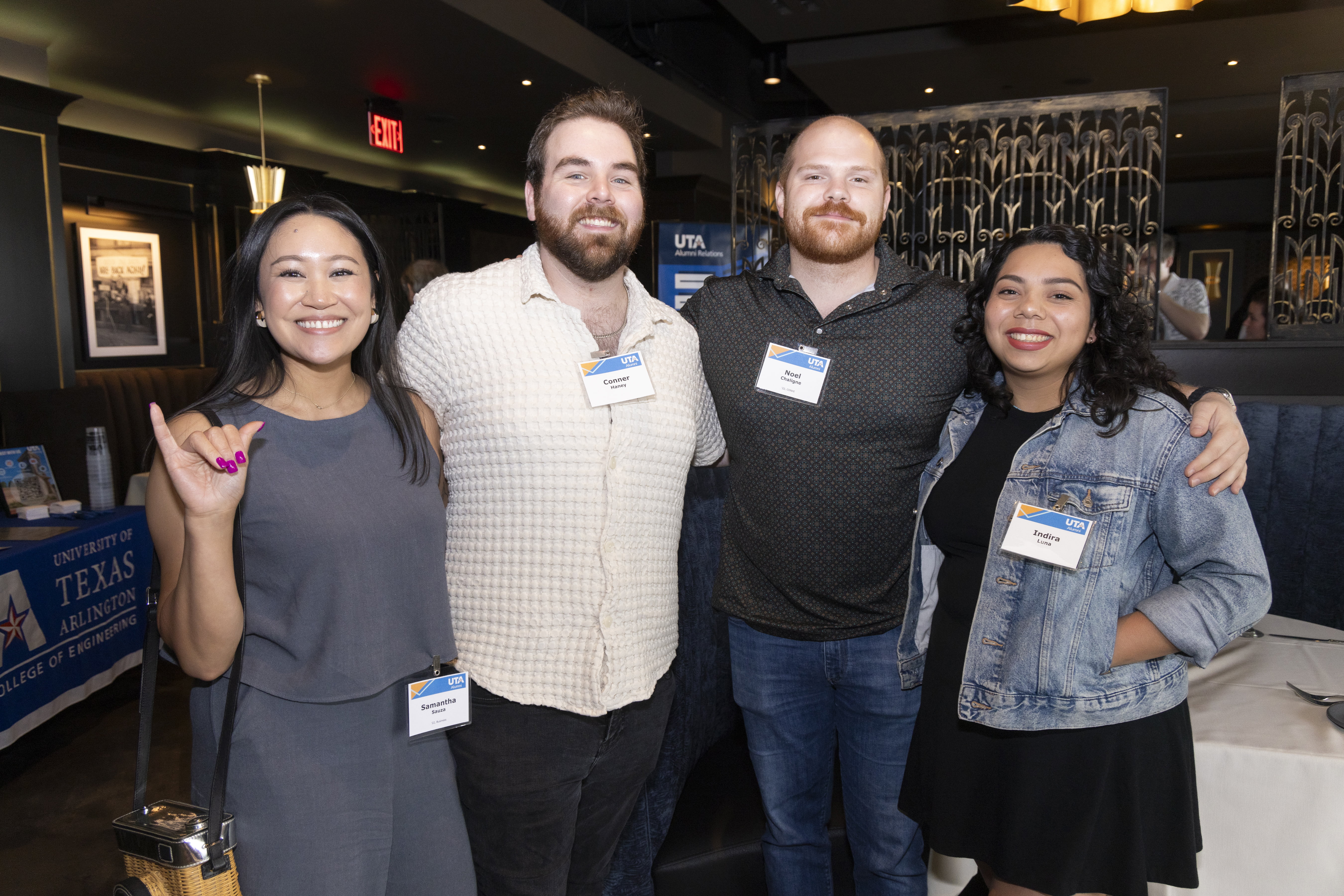 UTA Alumni Happy Hour guests