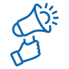 Icon of a megaphone