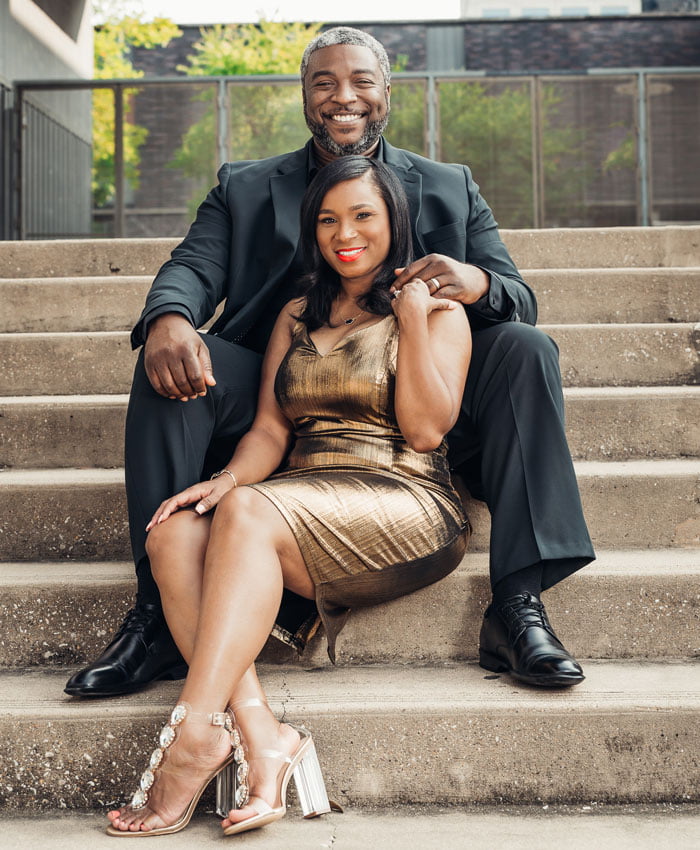 Tiffany and Xavier Egan