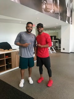 Rob Thompson and Anthony Anderson