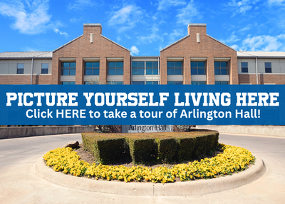 Picture yourself living here, click this image to take a tour of Arlington Hall!