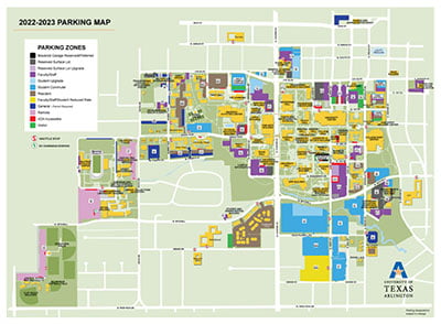 Parking Maps And Campus Operations The University Of Map Thumb General Map 
