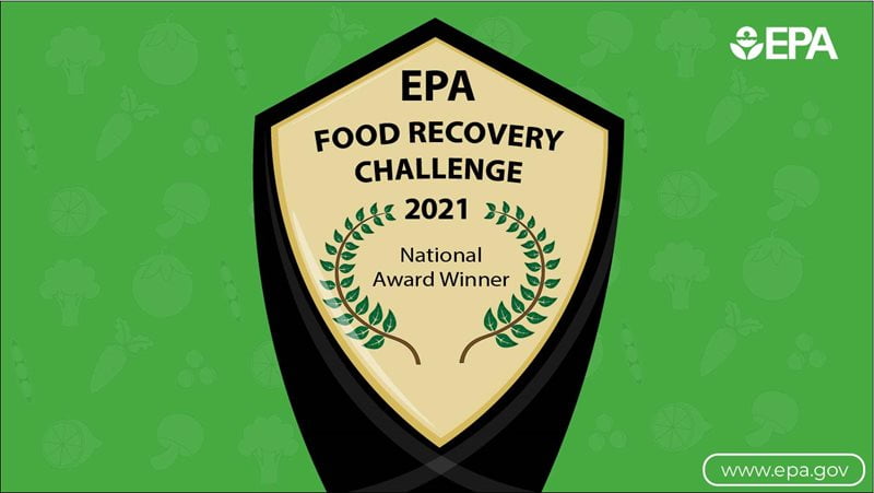 Food recovery network national badge