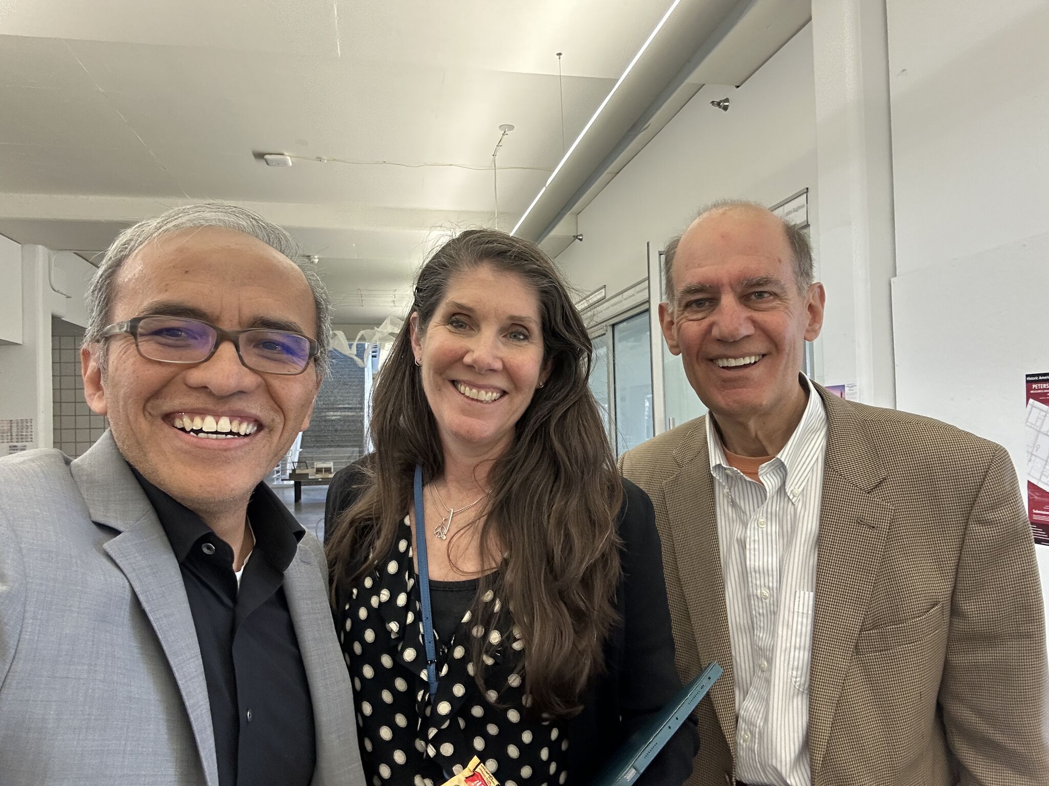 Dr. Rukmana with the MCRP Advisory Council members