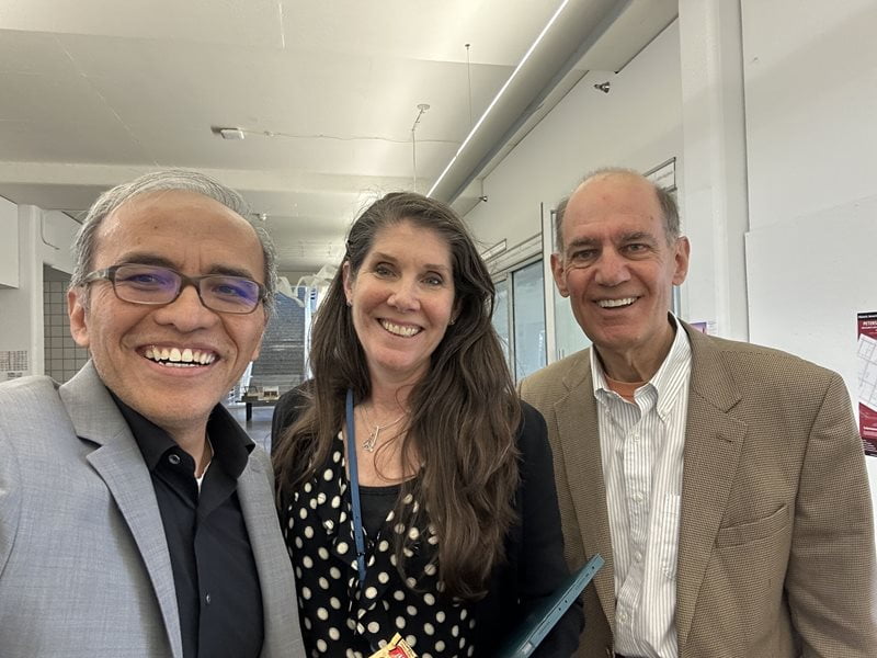 Dr. Rukmana with the MCRP Advisory Council members