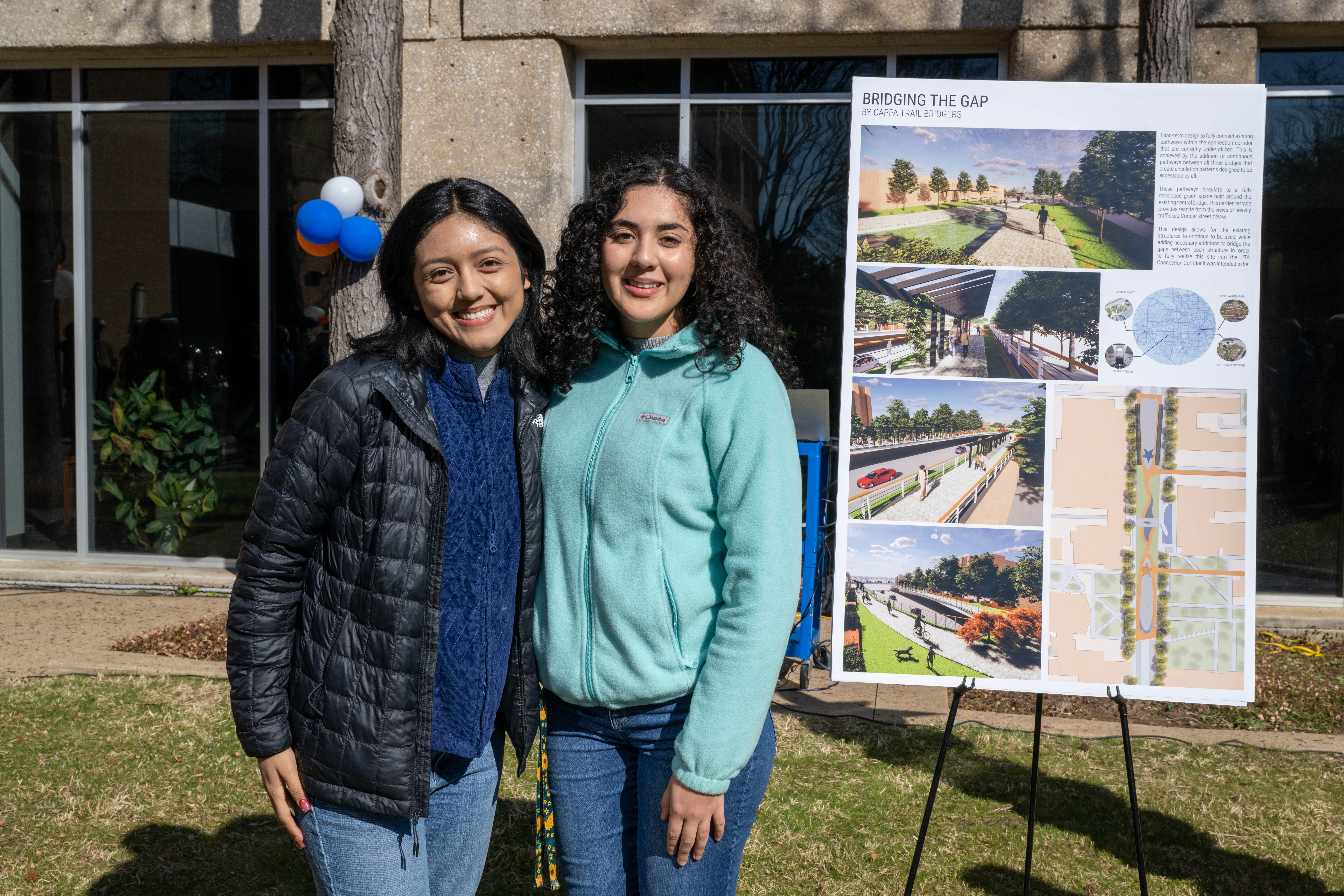 Team TrailBridgers won the community favorite title. TrailBridger members are Anissa Velasco, Michelle Marquez, Jannete Suarez, Leila Coulibaly Diakite, Leonardo Alves and Noah Strand.