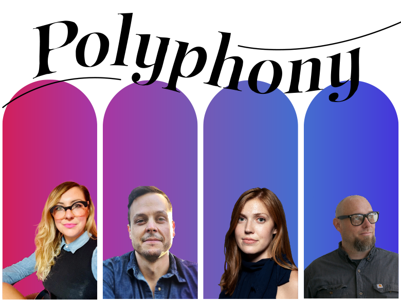 A flyer for the Polyphony Dialogue