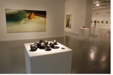 a photo of artistic piece "points of convergence"