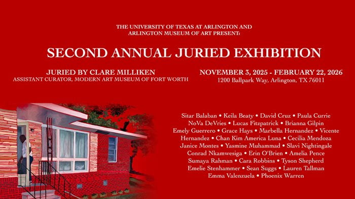 Official Poster for the Second Annual Juried Exhibition