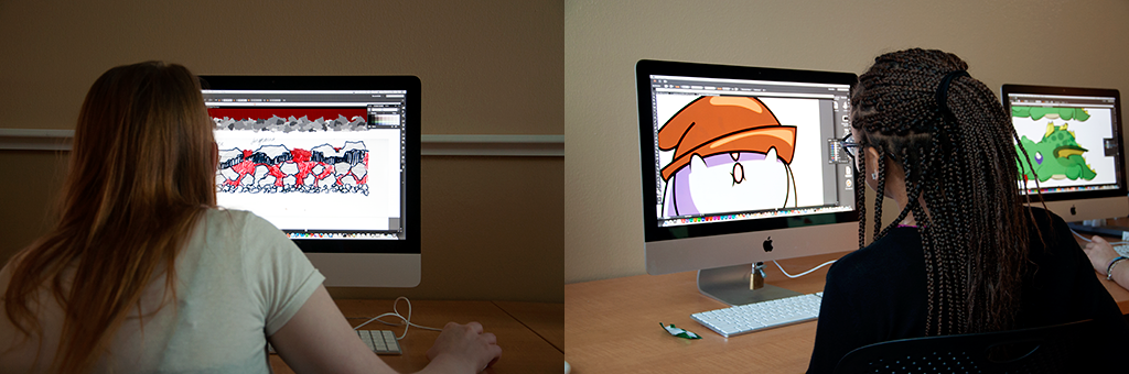 An image of people using computers