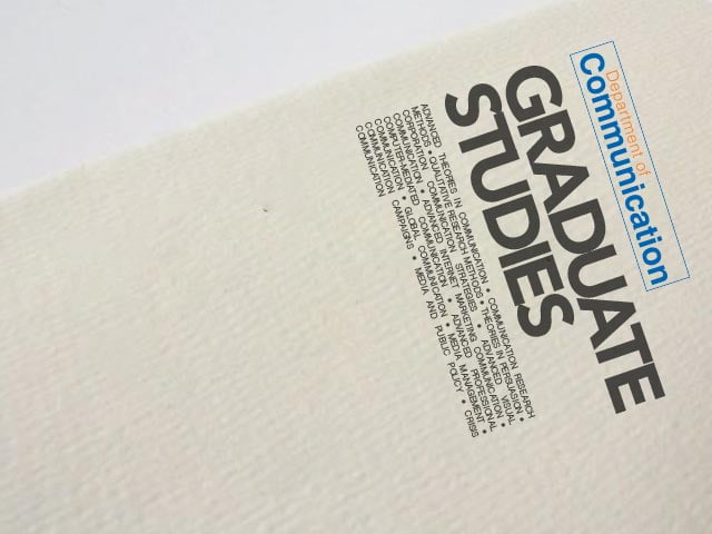 Communication Graduate Studies