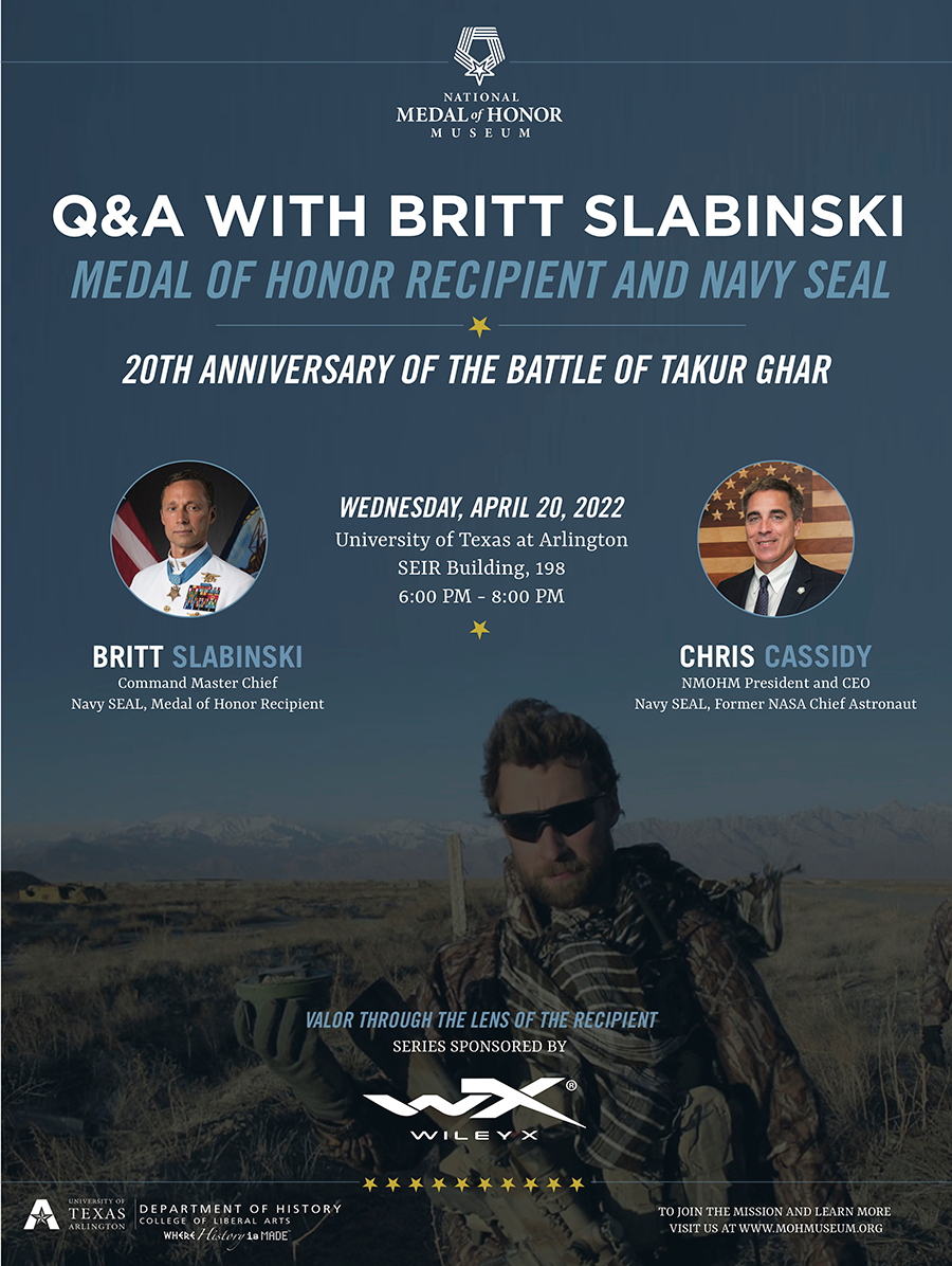 Q&A with Britt Slabinski, Medal of Honor Recipient and Navy Seal
