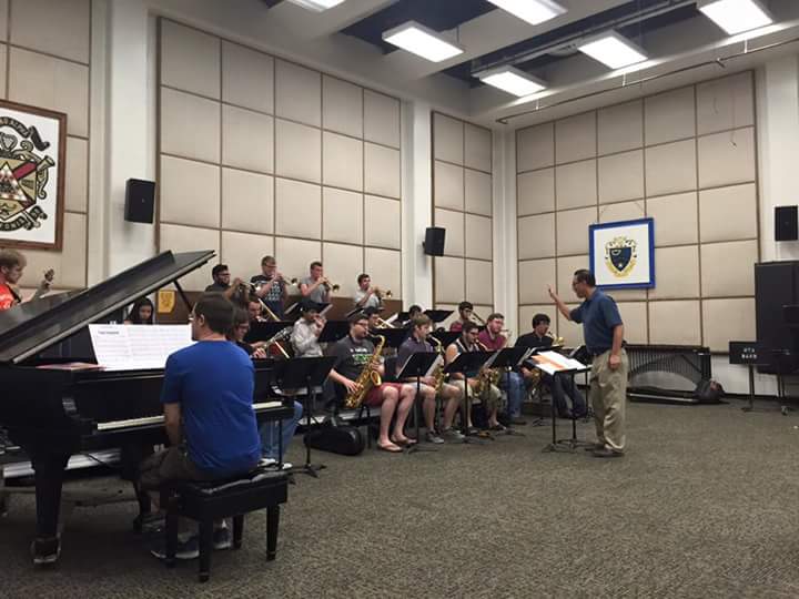 jazz band in band hall