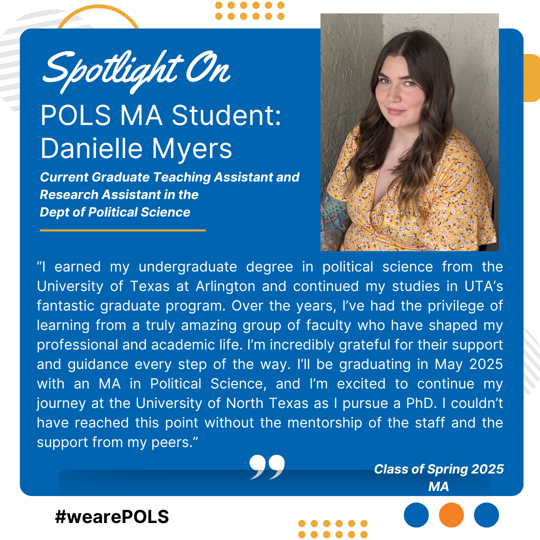 danielle myers wearing a yellow blouse and sitting near a wall