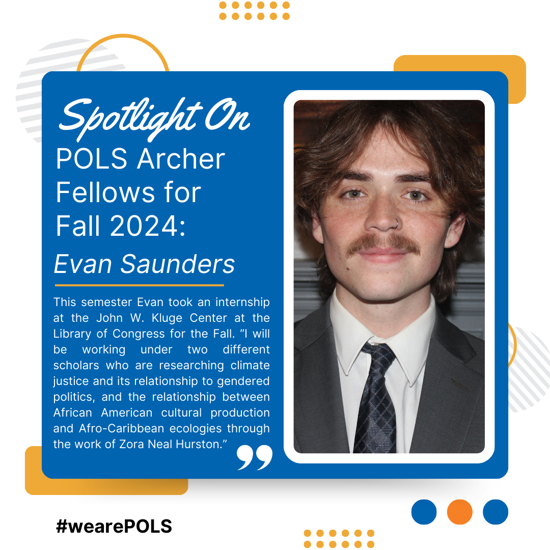 Spotlight profile of Evan Saunders