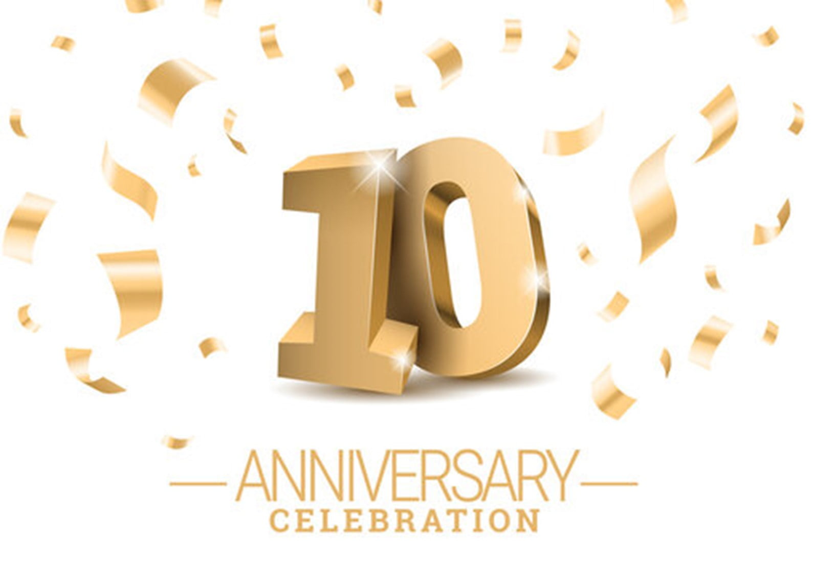 10-year Celebration graphic