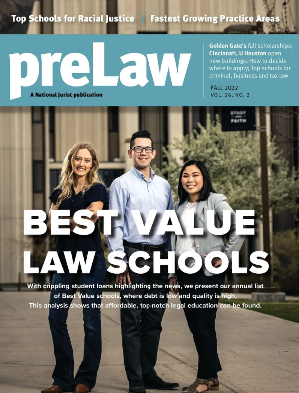 preLaw Magazine graphic