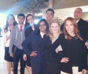 UTA Pre-Law Mock Trail - 2015 Team
