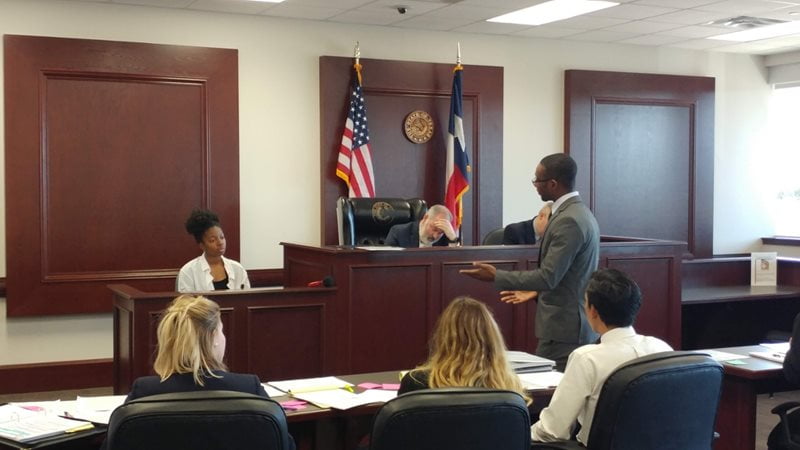 UTA Pre-Law Moot - Oral Mock Trial Heading
