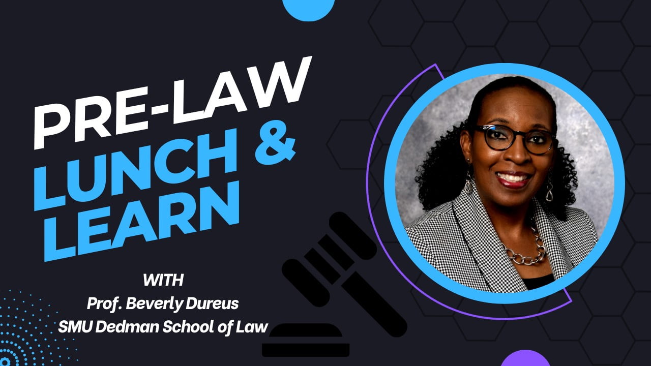 Graphic of Beverly Dureus from SMU Dedman School of Law