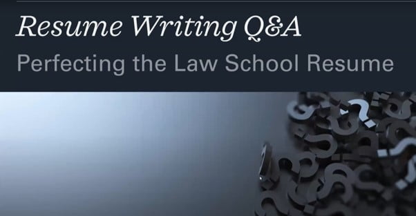 Resume Writing Q&A graphic