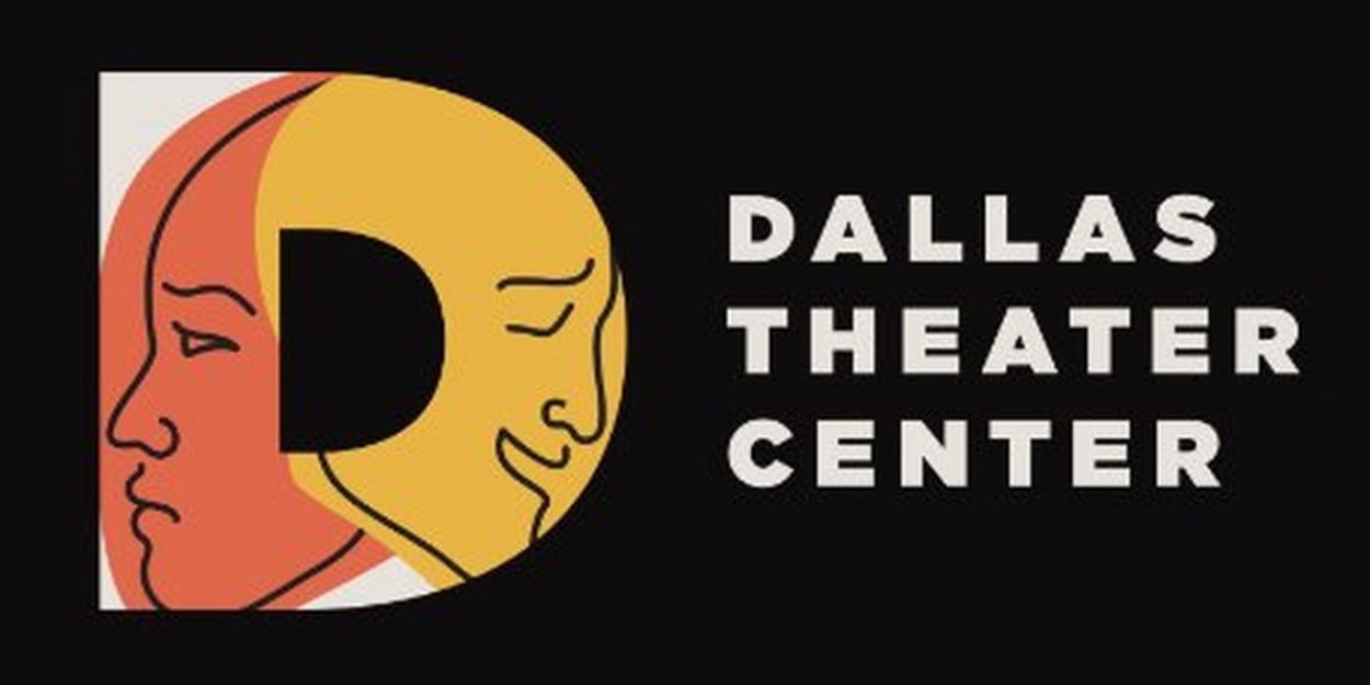 Logo for Dallas Theatre Center with happy and sad masks