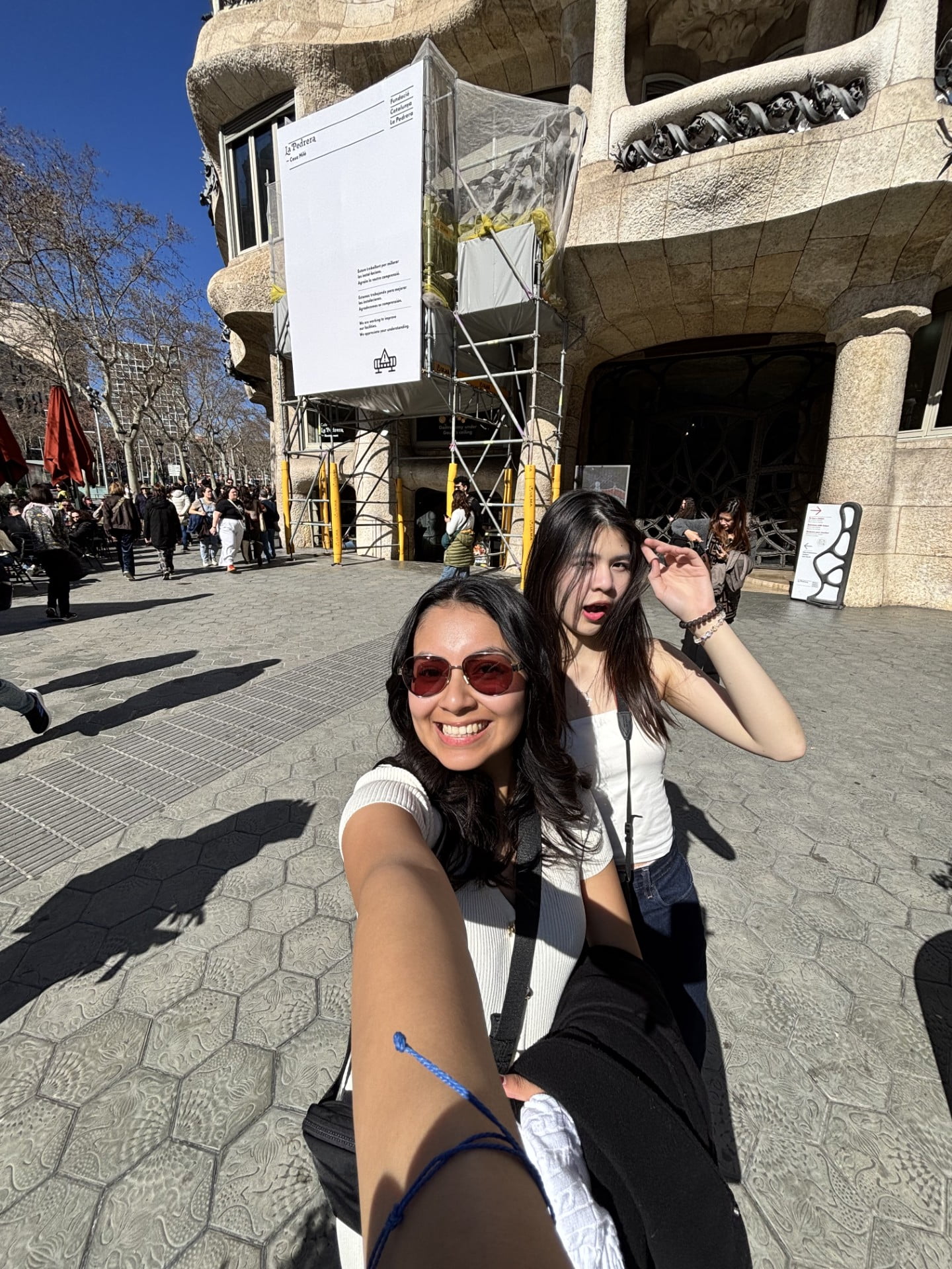 Vega and Phan pose for a picture. 