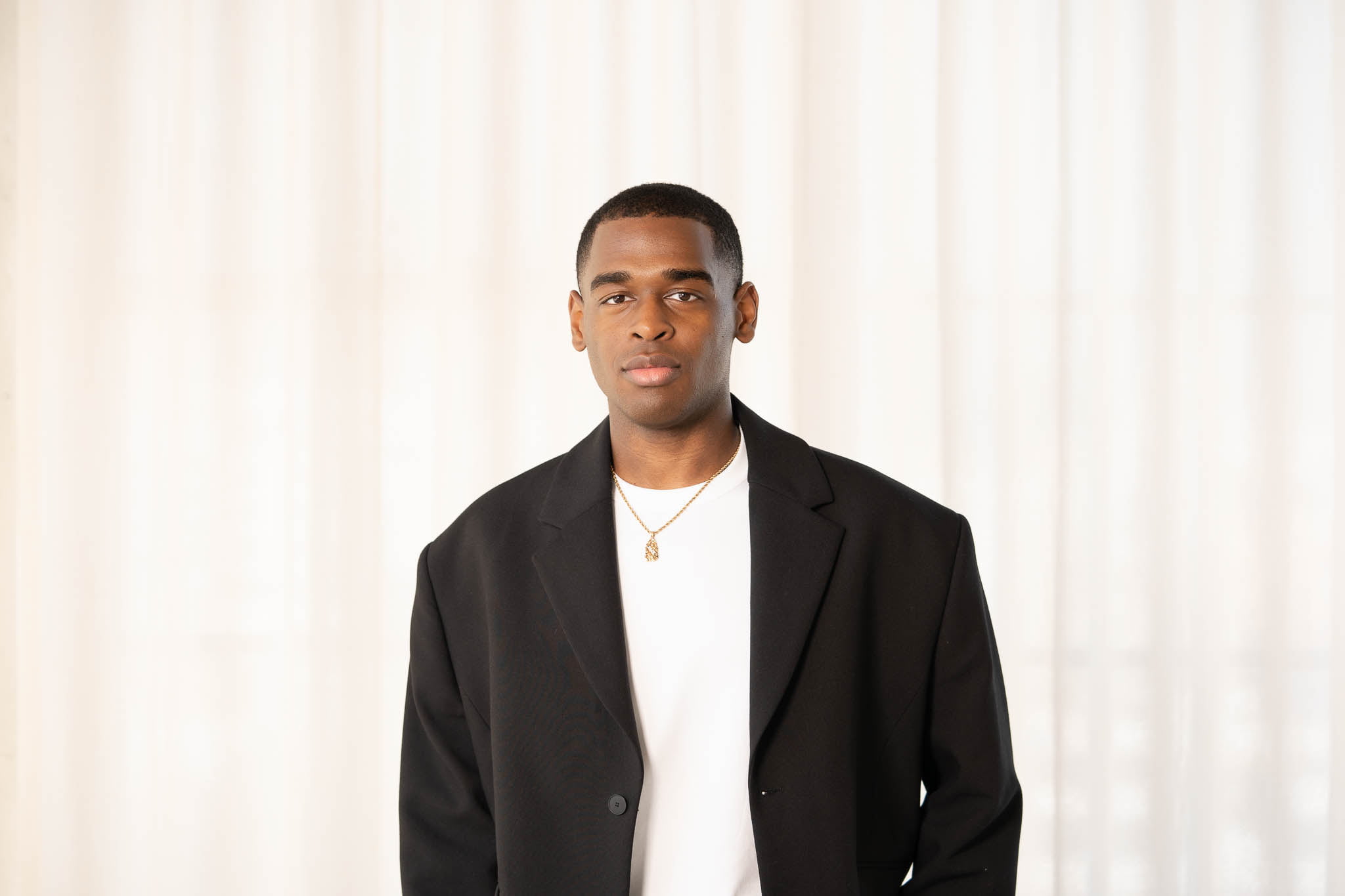 Albert Bradley poses for a photo.