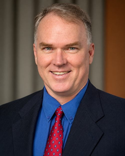 Dr. Bill Crowder smiles for a headshot.