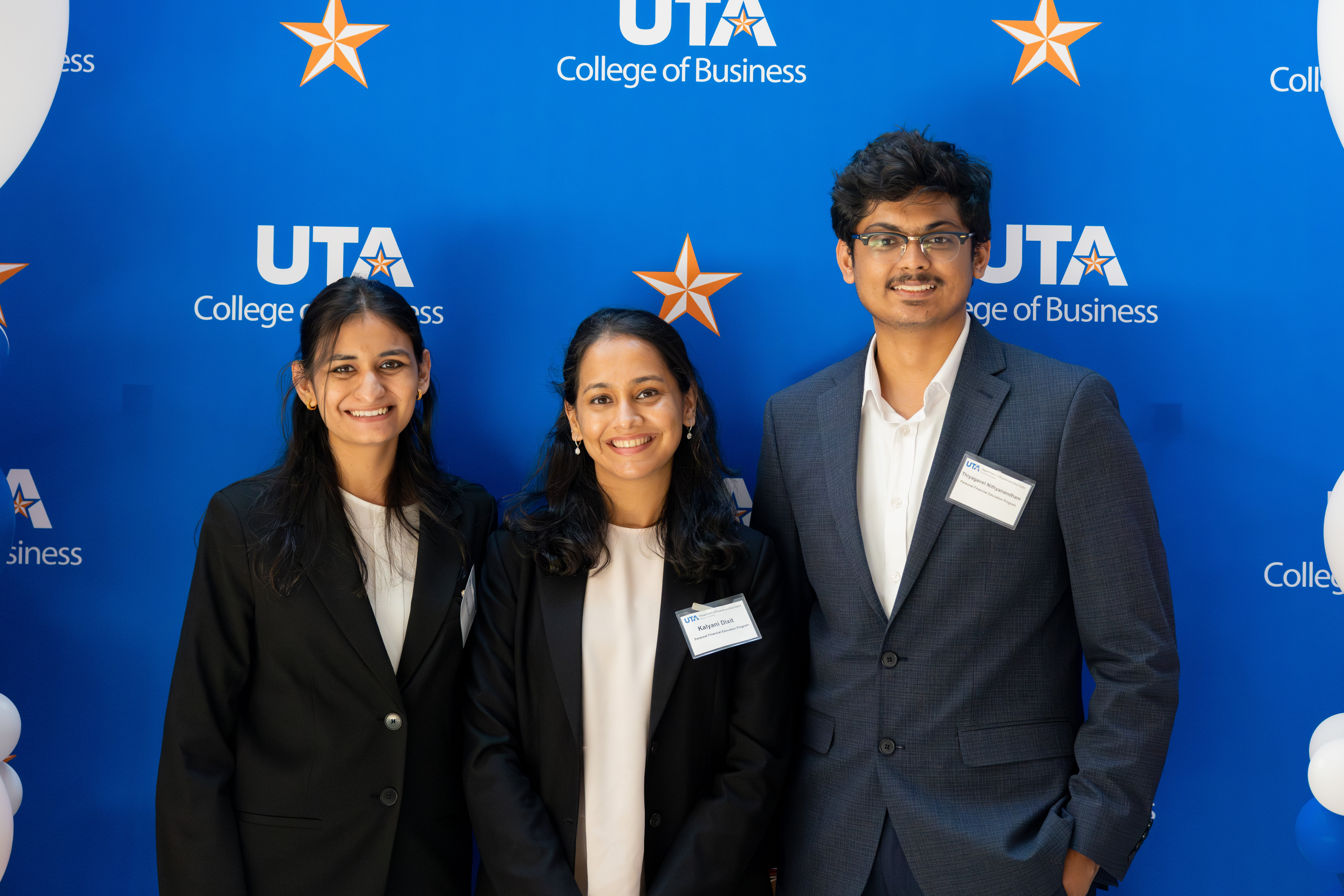 Group of students who helped organize event