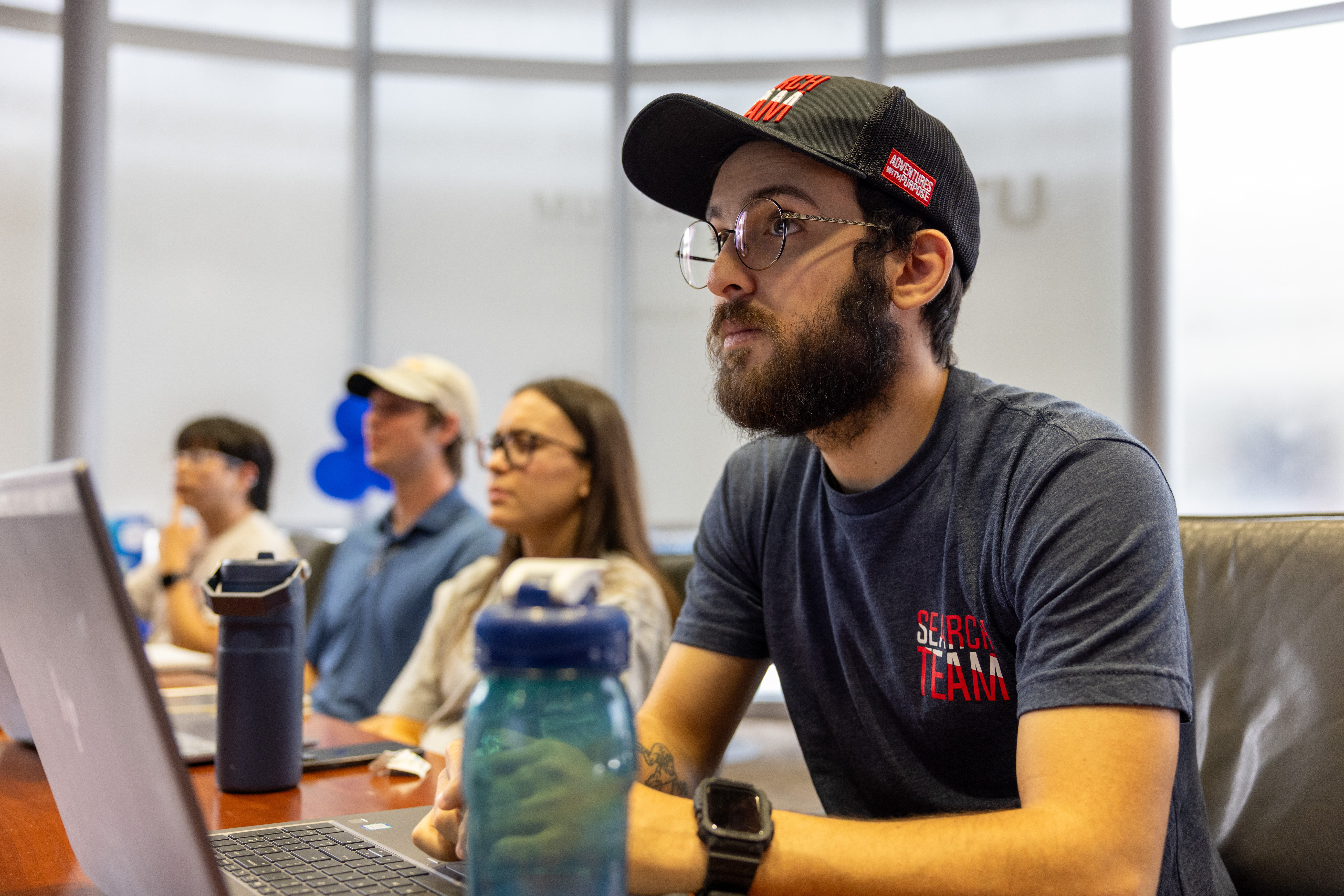 Student in workshop for Be Money Smart Week