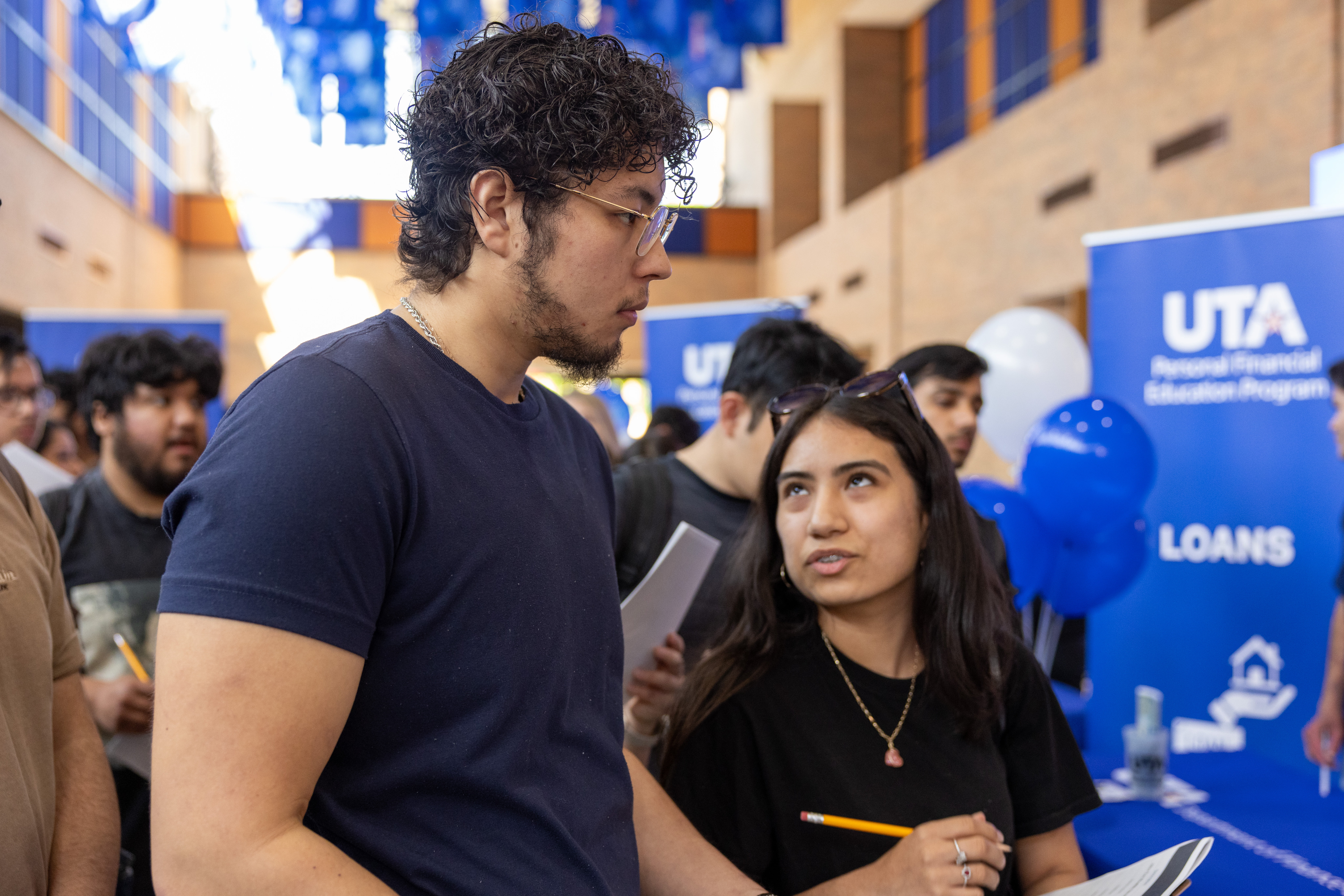 Students gather in Engineering Building for Be Money Smart Week