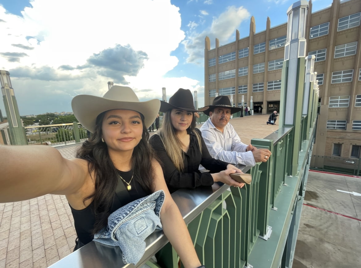 Catherene with family