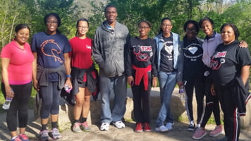 Black Student Nursing Association group photo