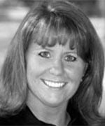 Melody Philips black and white portrait