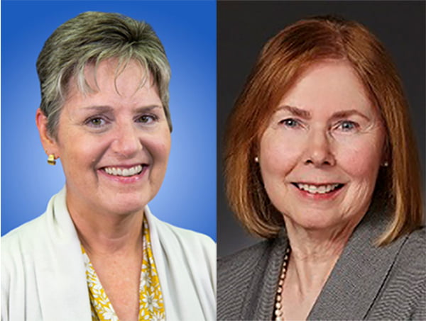 portraits of Dr. Kellie Kahveci and Dr. Donna Hamby