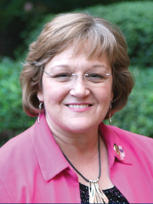 Portrait of faculty emeriti Jennifer Gray