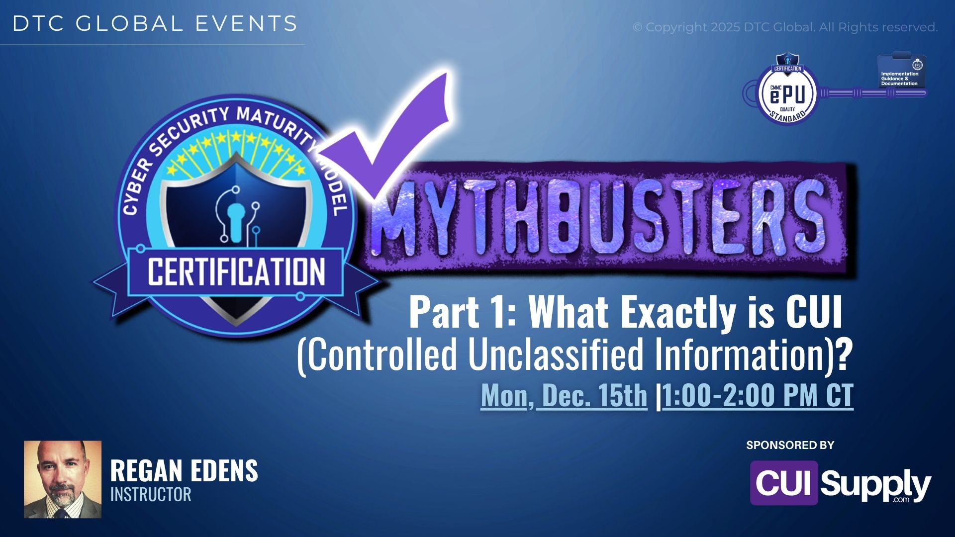 MythBusters 1: What Exactly Is C U I